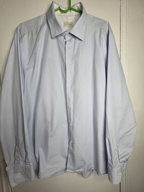 Light Blue Dress Shirt - Classic Men's Button-Front